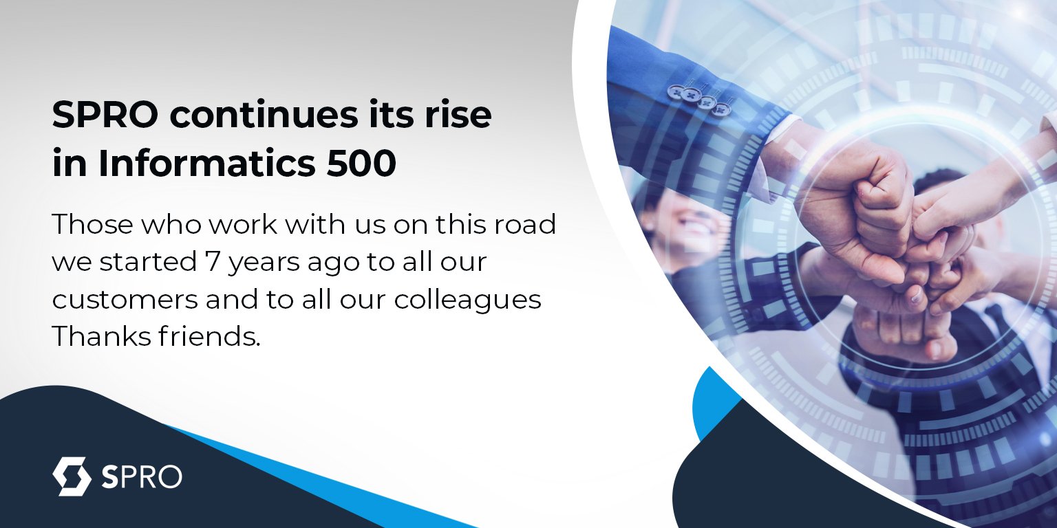  SPRO continues its rise in Informatics 500 